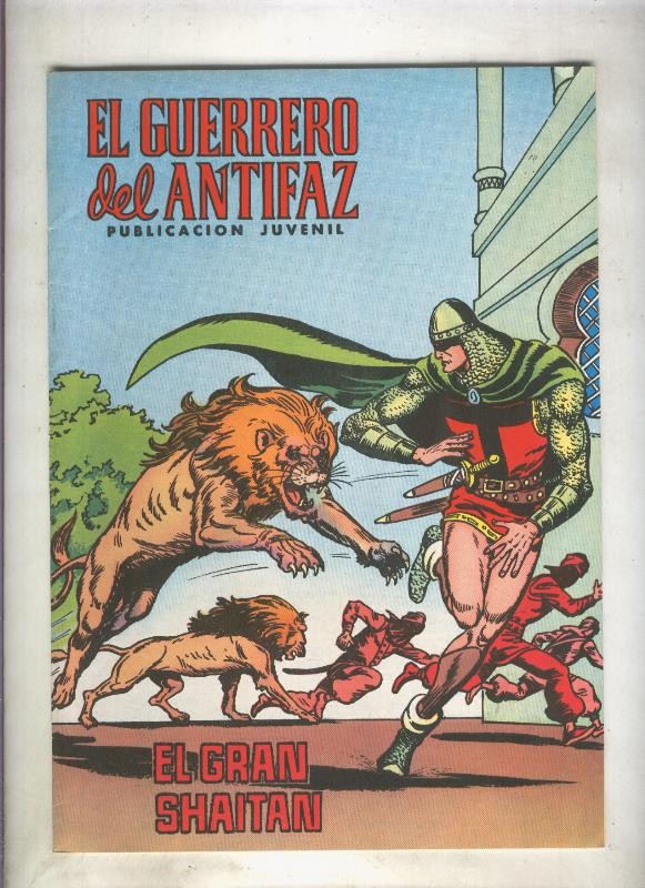 El Guerrero del Antifaz color numero 091: El gran Shaitan (numerado 2 en trasera)