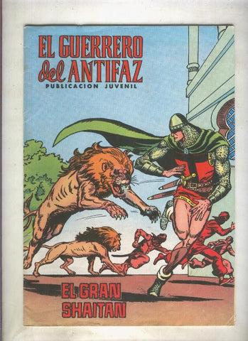 El Guerrero del Antifaz color numero 091: El gran Shaitan (numerado 3 en trasera)