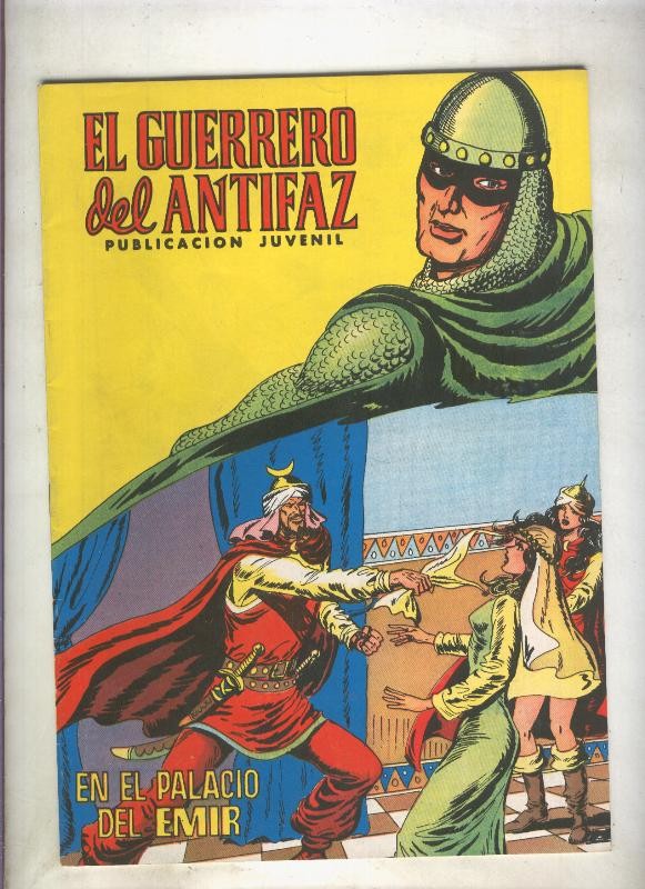 El Guerrero del Antifaz color numero 092: En el palacio del emir  (numerado 4 en trasera)