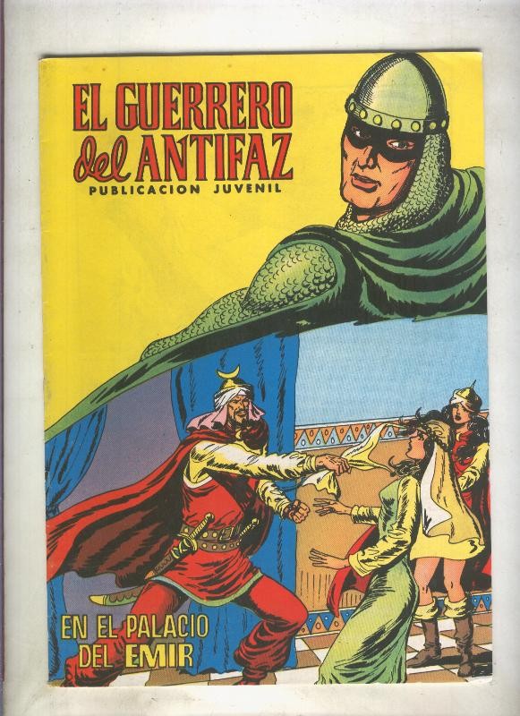 El Guerrero del Antifaz color numero 092: En el palacio del emir  (numerado 2 en trasera)