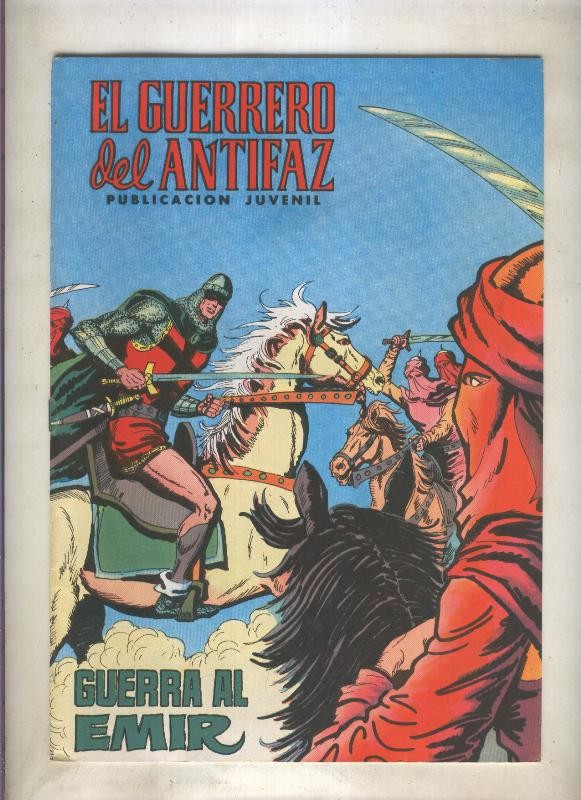 El Guerrero del Antifaz color numero 094: Guerra al emir (numerado 2 en trasera)