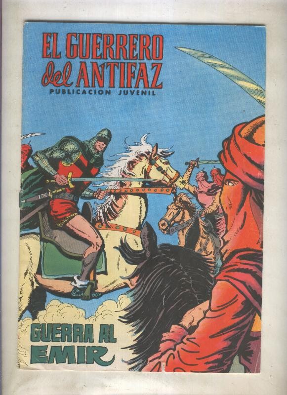 El Guerrero del Antifaz color numero 094: Guerra al emir (numerado 3 en trasera)