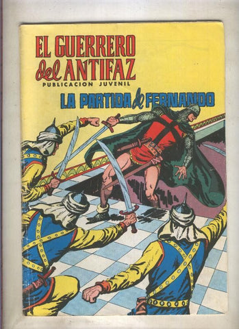 El Guerrero del Antifaz color numero 095: La partida de Fernando (numerado 1 en trasera)