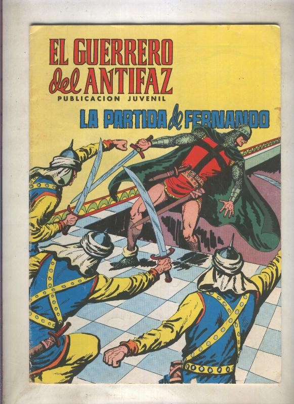 El Guerrero del Antifaz color numero 095: La partida de Fernando (numerado 2 en trasera)