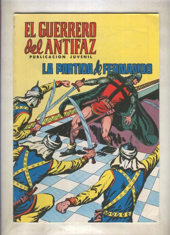 El Guerrero del Antifaz color numero 095: La partida de Fernando (numerado 3 en trasera)