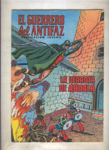 El Guerrero del Antifaz color numero 098: La derrota de Abdala (numerado 3 en trasera)