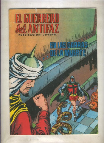 El Guerrero del Antifaz color numero 099: En las garras de la muerte (numerado 2 en trasera)