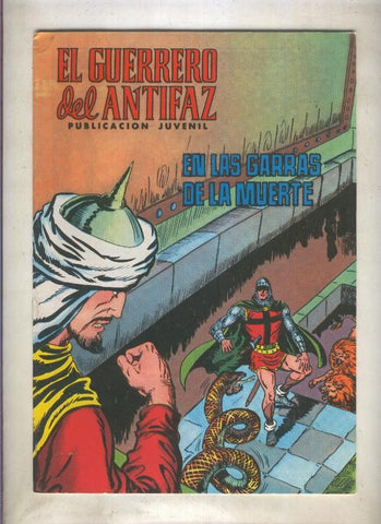 El Guerrero del Antifaz color numero 099: En las garras de la muerte (numerado 3 en trasera)