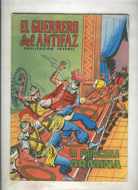 El Guerrero del Antifaz color numero 109: La princesa Armina (numerado 3 en trasera)