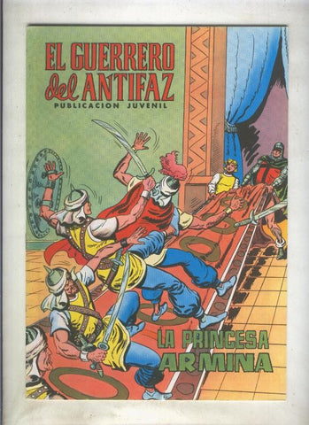 El Guerrero del Antifaz color numero 109: La princesa Armina (numerado 4 en trasera)