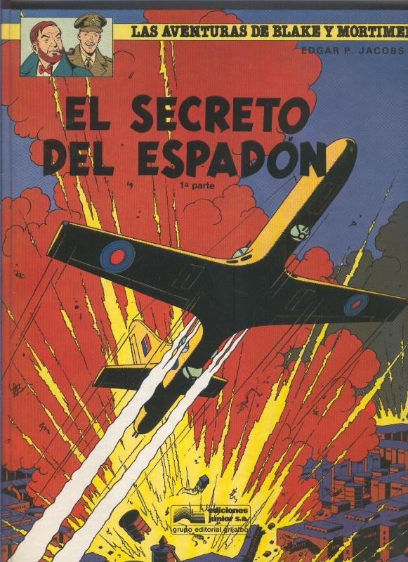Blake y Mortimer volumen 09: El secreto del Espadon, primera parte