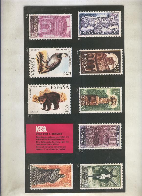 Album de Cromos: El sello español
