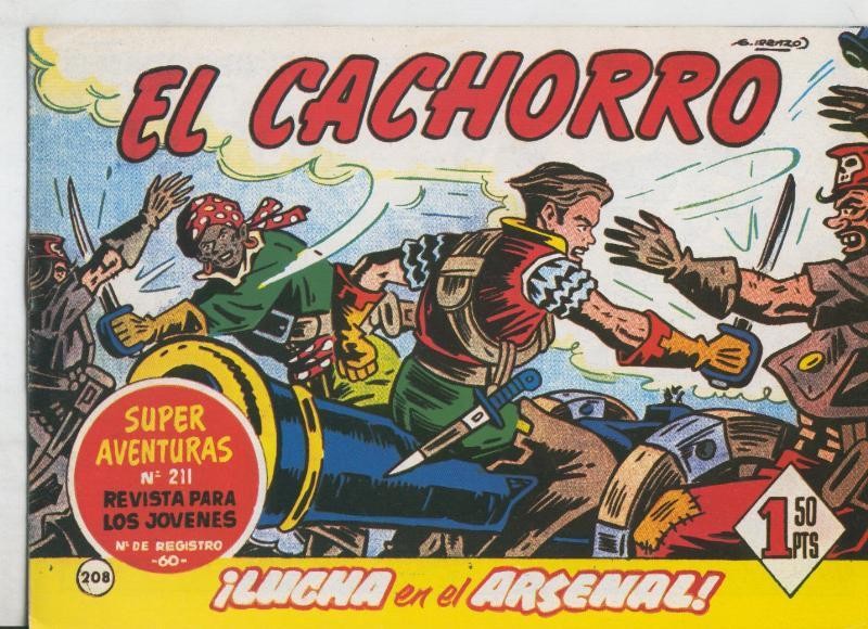 El Cachorro facsimil numero 208: Lucha en el arsenal