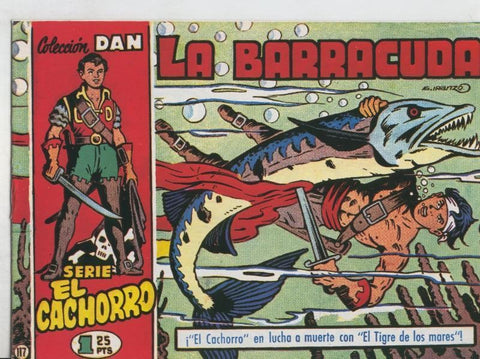 El Cachorro facsimil numero 117: La barracuda