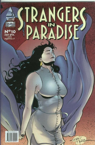 Strangers in Paradise volumen primero, numero 10