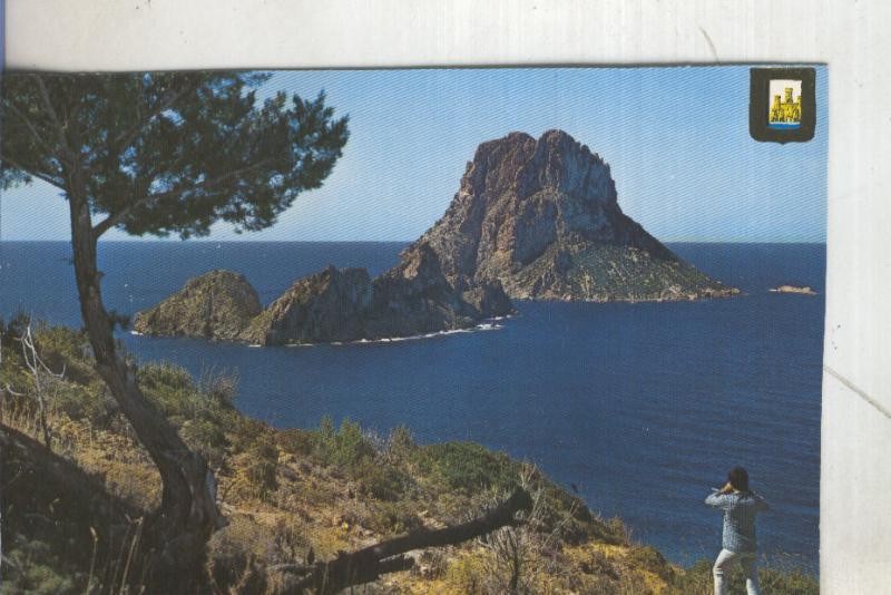 Postal 005487 : Islote Vedra (Ibiza),recortada lateral sin afectar imagen