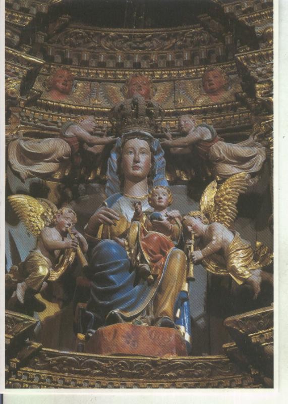 Postal 015201: Virgen Madre, catedral de Palencia