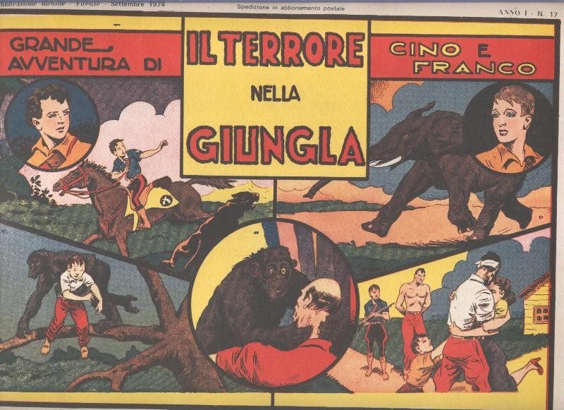 Gino e Franco volumen 17 (1974): Il terrore della giungla