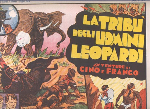 Gino e Franco volumen 04 (1973): La tribu degli uomini leopardi 