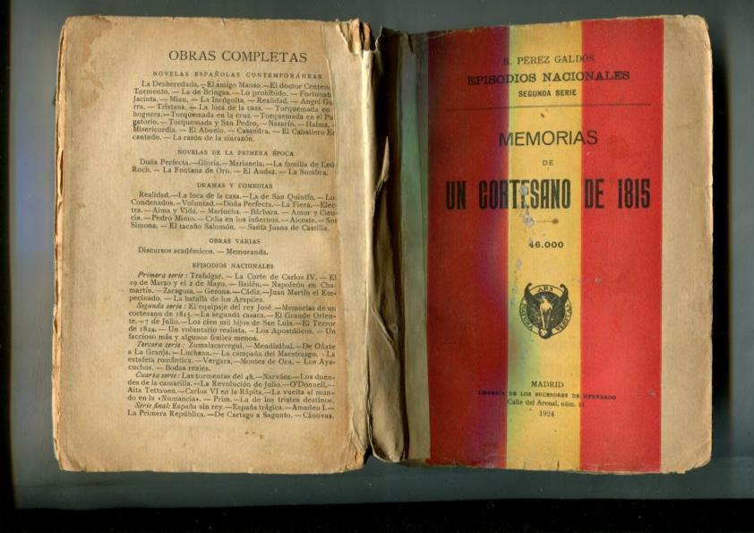 Memorias de un cortesano de 1815