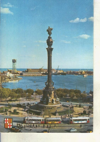 Postal 015231: Monumento a Colon en Barcelona