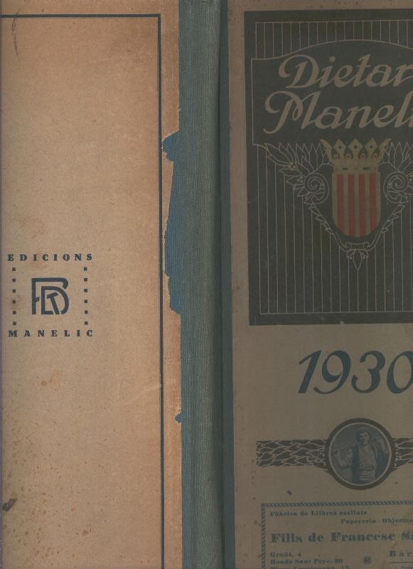 Dietari Manelic 1930