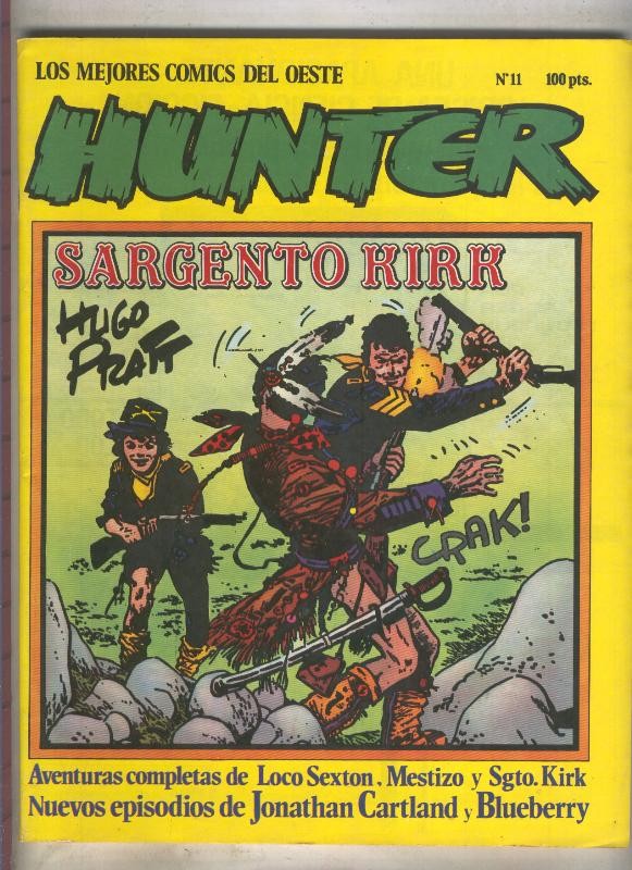 Hunter numero 11 (numerado 6 en trasera)