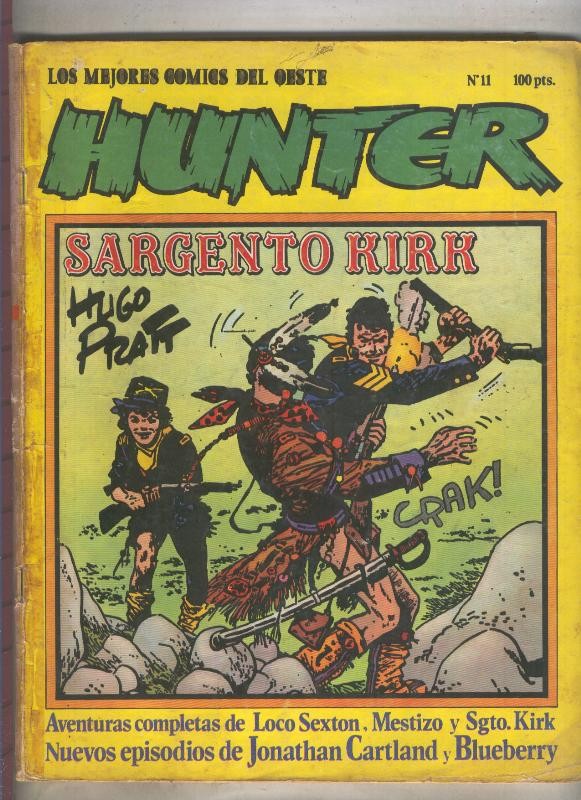 El mejor comic del Oeste Hunter numero 11  