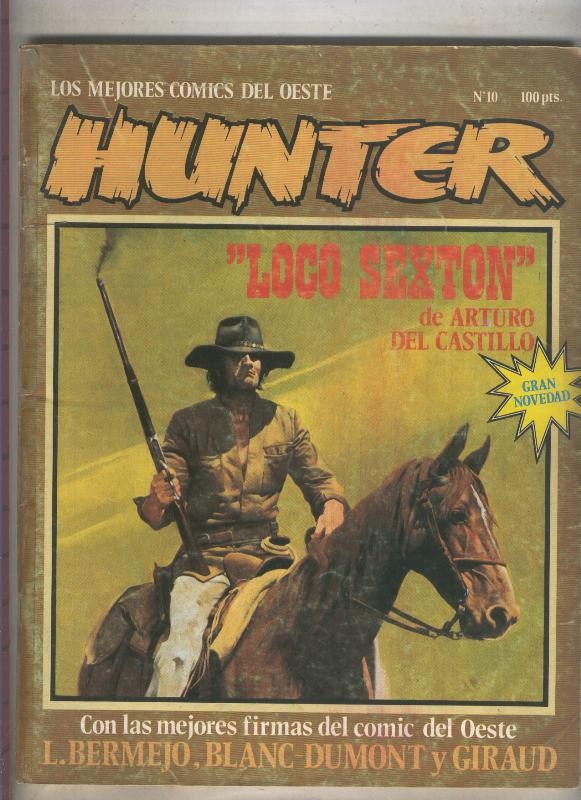 Hunter numero 10 (numerado 4 en trasera)