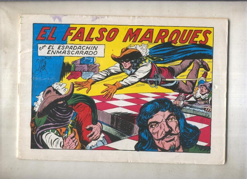 El Espadachin Enmascarado dos en uno numero 50: El falso Marques