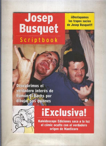 Josep Busquet: Scriptbook