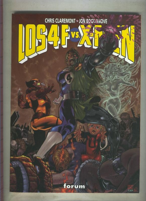 Los 4 Fantasticos vs X Men