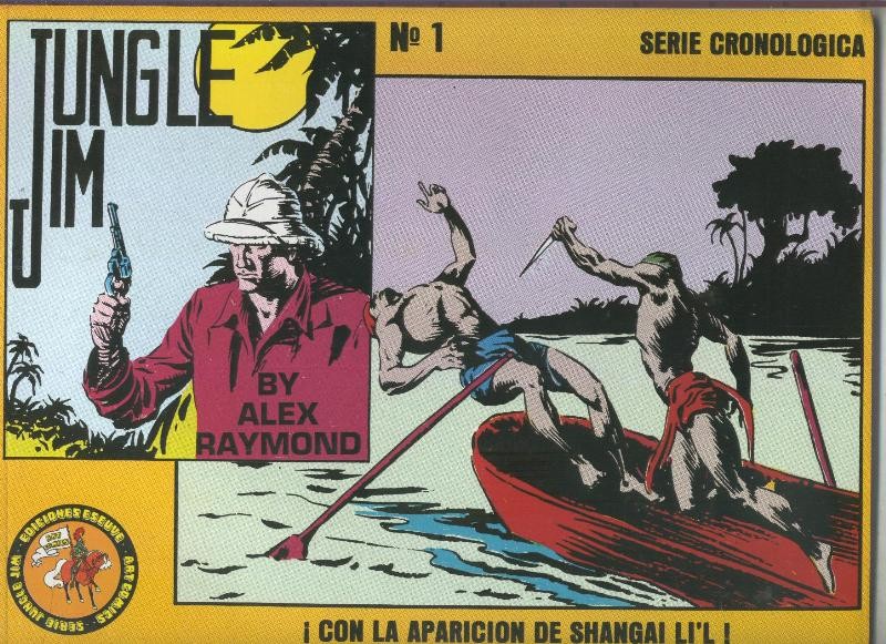 Jim de la Jungla numero 1: planchas dominicales del 14.7.1935 a 24.5.1936