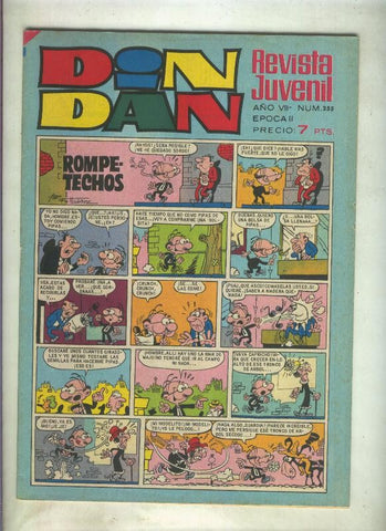 Din Dan numero 255: Michel Tanguy episodio 12: La escuela de las aguilas