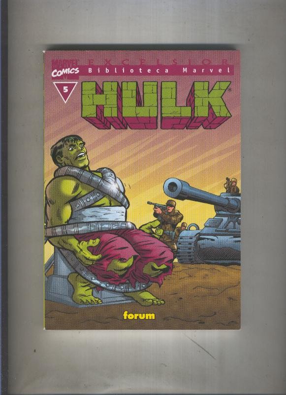 Biblioteca Marvel Excelsior: Hulk volumen 05: Thor combate al increible Hulk