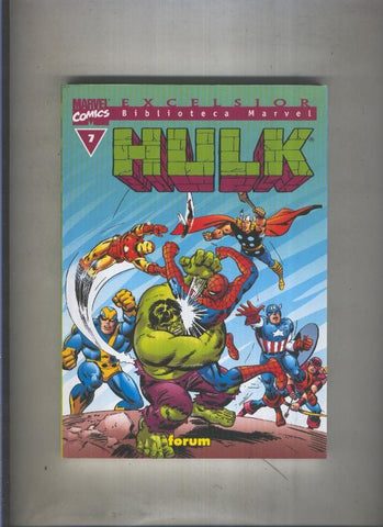 Biblioteca Marvel Excelsior: Hulk volumen 07: Moran en las profundidades