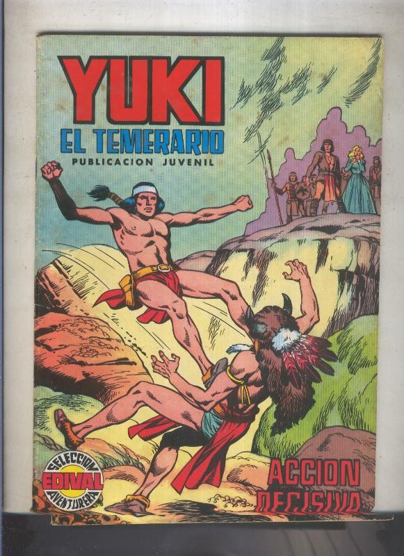 Yuki el Temerario vertical numero 11: Accion decisiva (numerado 3 en trasera)