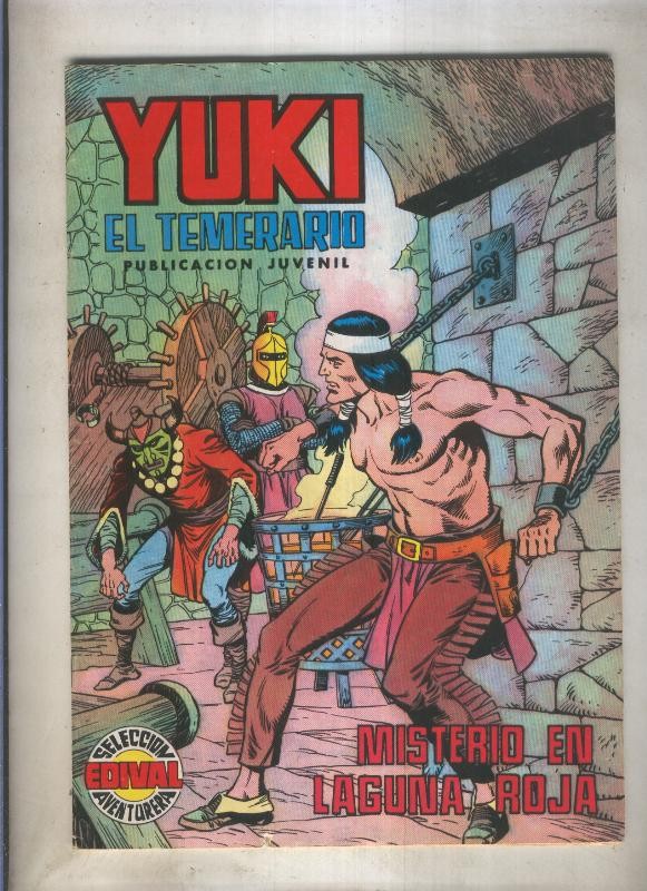 Yuki el Temerario vertical numero 13: Misterio en Laguna Roja (numerado 1 en trasera)