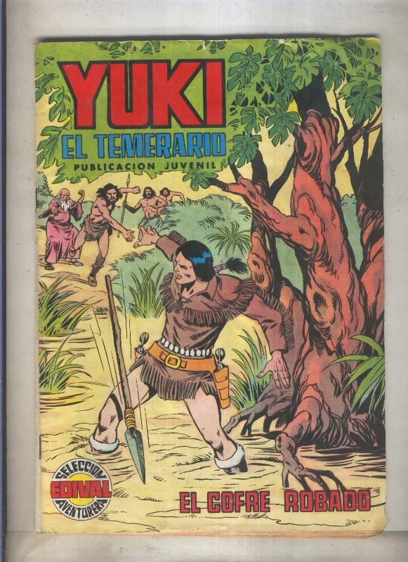 Yuki el Temerario vertical numero 16:El cofre robado (numerado 1 en trasera)
