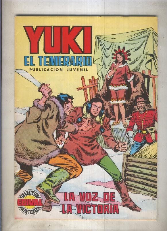 Yuki el Temerario vertical numero 22: La voz de la victoria (numerado 1 en trasera)
