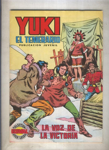 Yuki el Temerario vertical numero 22: La voz de la victoria (numerado 1 en trasera)