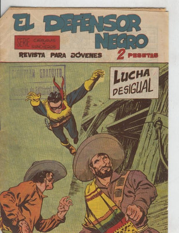 Maga: El Defensor Negro numero 20: Lucha desigual