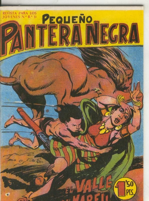 Pequeño Pantera Negra, facsimil numero 123: El valle del marfil