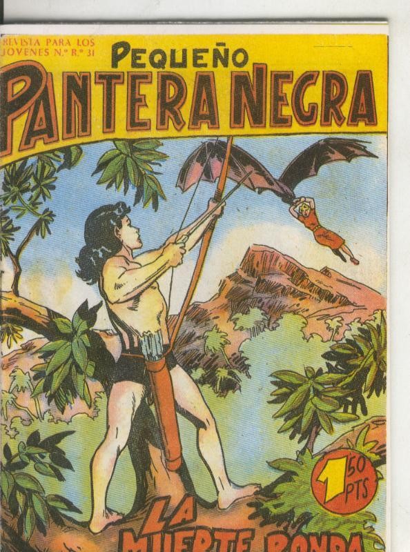 Pequeño Pantera Negra, facsimil numero 115: La muerte ronda