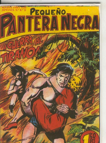 Pequeño Pantera Negra, facsimil numero 113: Guerra al tirano