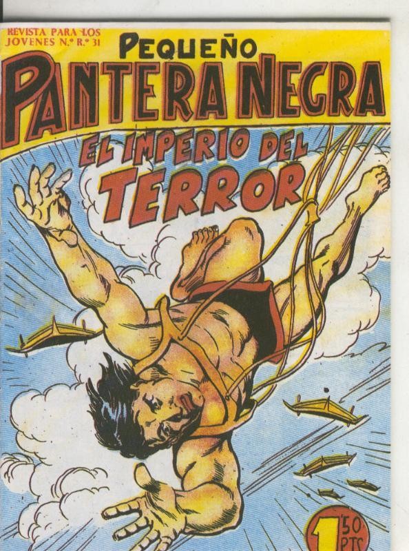 Pequeño Pantera Negra, facsimil numero 112: El imperio del terror