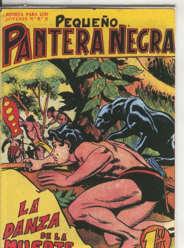 Pequeño Pantera Negra, facsimil numero 110: La danza de la muerte