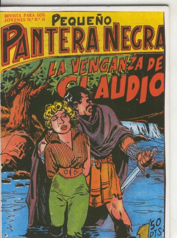 Pequeño Pantera Negra, facsimil numero 108: La venganza de Claudio