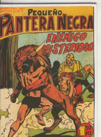 Pequeño Pantera Negra, facsimil numero 103: Enemigo misterioso