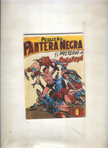 Pequeño Pantera Negra, facsimil numero 104: El misterio de Romanova